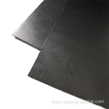 Laminate reinforced asbestos free graphite composite sheet